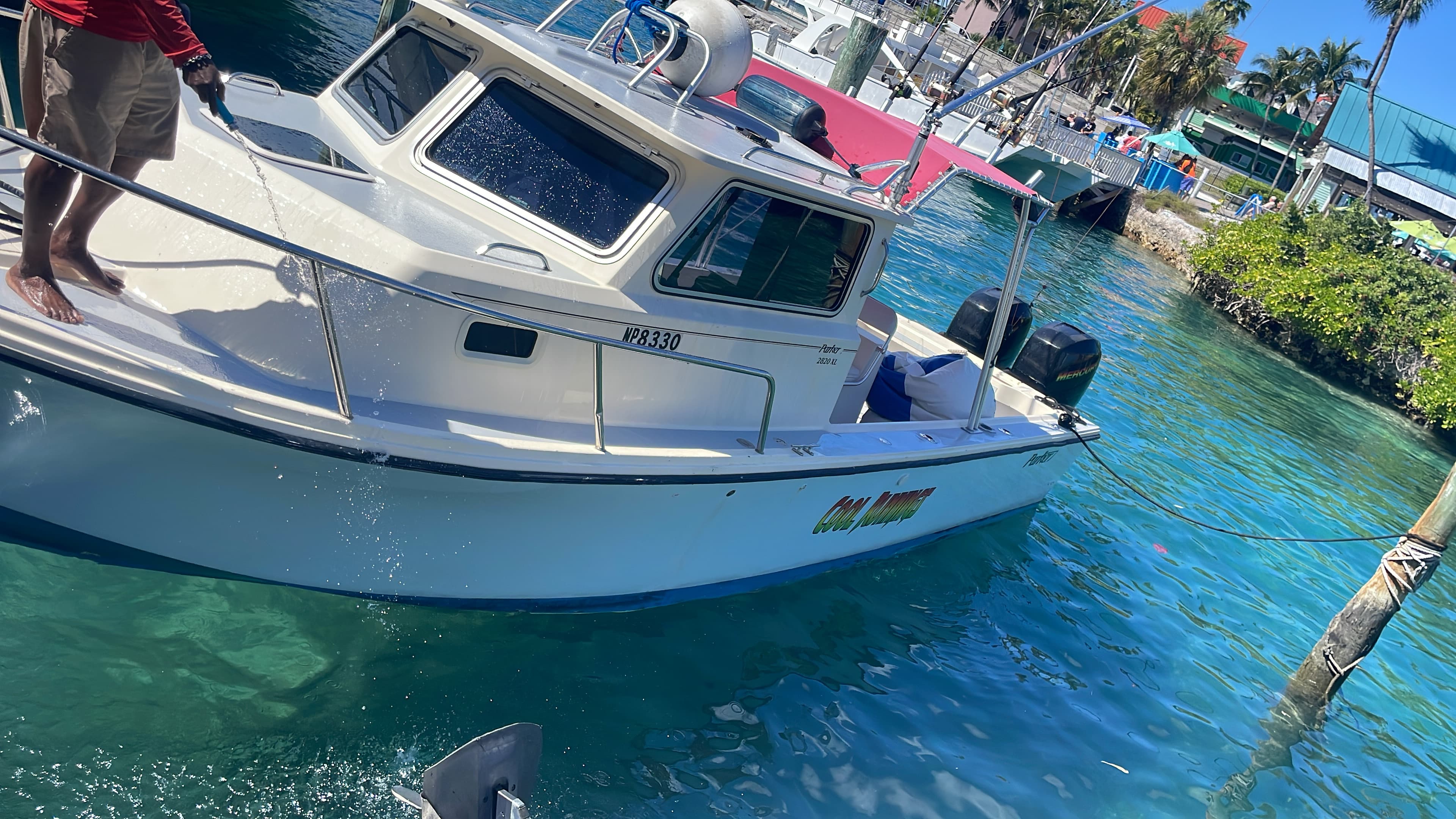 Hook Um Fishing Charters — boat charter in Hurricane Hole Marina , Abaco Islands, Bahamas